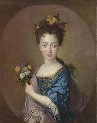 Francois de Troy Portrait of Louisa Maria Stuart oil painting on canvas